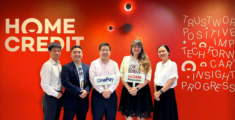 Dàn nhân sự cấp cao của OnePay và Home Credit Việt Nam.